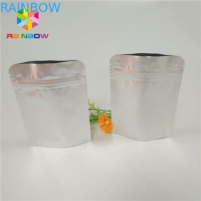 Moisture Proof Stand Up Zipper Pouch Recyclable k Doypack Mylar Bags With Round Corner