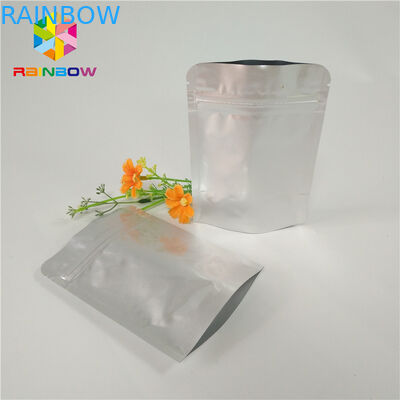 Moisture Proof Stand Up Zipper Pouch Recyclable k Doypack Mylar Bags With Round Corner