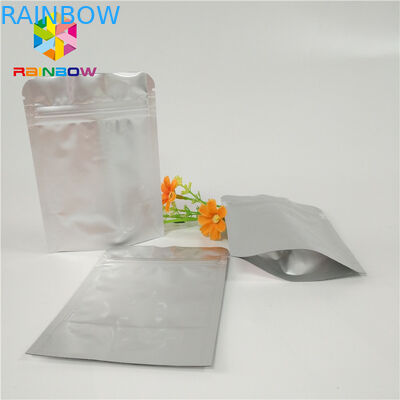 Moisture Proof Stand Up Zipper Pouch Recyclable k Doypack Mylar Bags With Round Corner