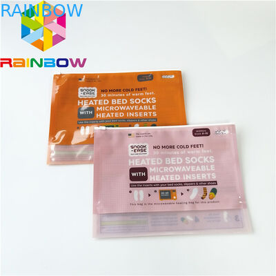 Mens Underwear Garment Plastic Pouches Packaging Stand Up Sliding Zipper Bag Custom