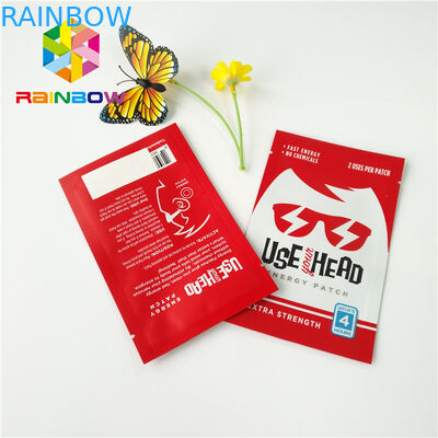 Plastic Self Sealing Smell Proof Makeup Packaging Bag Laminated Foil Moisturizing Emulsion