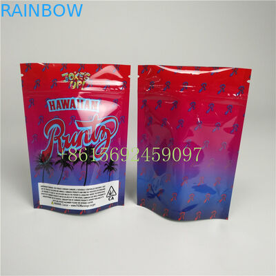 Plastic Zip Lock Herbal Incense Packaging Jungle Boys Runtz Weed Cookie Pouch