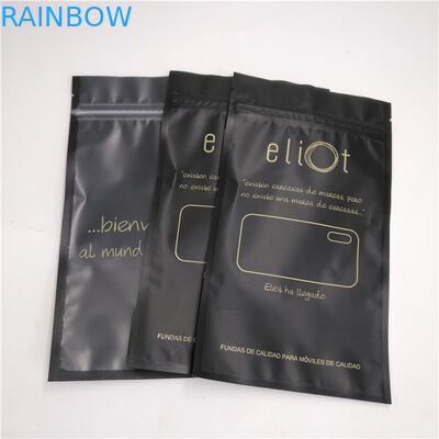 Earphone Phone Case Packaging Bottom Gusset Bags Plastic k Customized Size