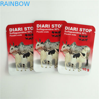 10g Small Powder Sachet Pet Food Packaging , Plastic k Bag Odor Proof Pouch