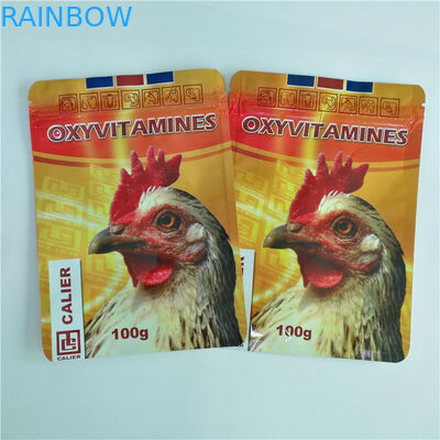 Nigeria Customized Printing Food Packaging Bags 100g 150g Spices Pedigree Pack