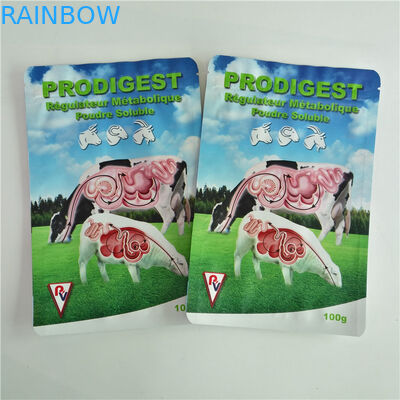 Nigeria Customized Printing Food Packaging Bags 100g 150g Spices Pedigree Pack