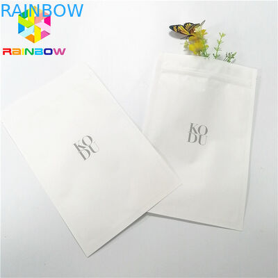 Grease Proof Custom Printed Stand Up Pouches Nut Dry Fruit Packaging Recyclable