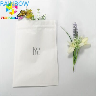 Grease Proof Custom Printed Stand Up Pouches Nut Dry Fruit Packaging Recyclable