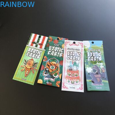 Vape Cartridge Cbd Oil Plastic Pouches Packaging Exotic Carts k Mylar Bag 0.5ml 1ml