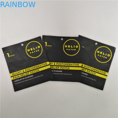 Aluminum Foil Disposable 3 Side Heat Seal Bag For Eye Gel Cream Patches / Facial Mask