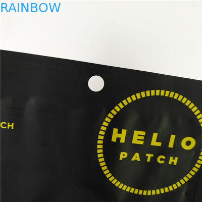 Aluminum Foil Disposable 3 Side Heat Seal Bag For Eye Gel Cream Patches / Facial Mask