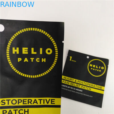 Aluminum Foil Disposable 3 Side Heat Seal Bag For Eye Gel Cream Patches / Facial Mask