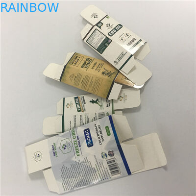 Custom luxury paper cardboard CBD oil vape pen packaging box