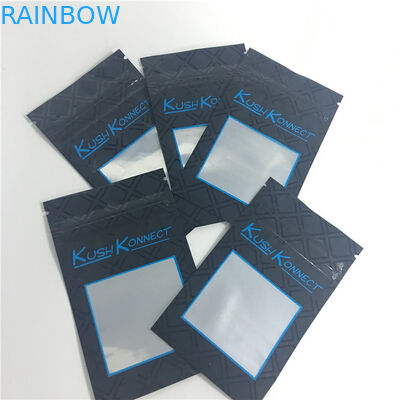 k Foil Mylar Herbal Incense Packaging Custom Printed 120-140 Micron Thickness