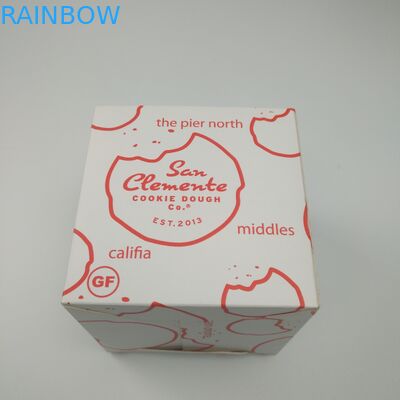 Paper Material Food Grade Cardboard Storage Boxes Customized Size Wedding Cake Design
