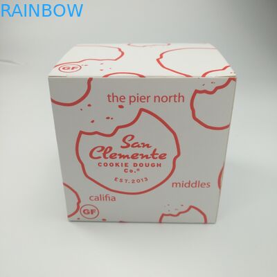 Paper Material Food Grade Cardboard Storage Boxes Customized Size Wedding Cake Design