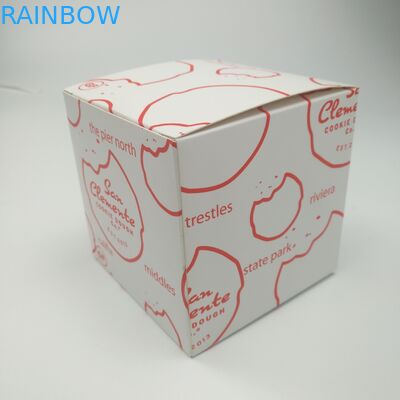 Paper Material Food Grade Cardboard Storage Boxes Customized Size Wedding Cake Design