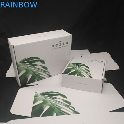 Hard Corrugated Cardboard Paper Box Packaging , Die Cut Paper Craft Box CMYK Color