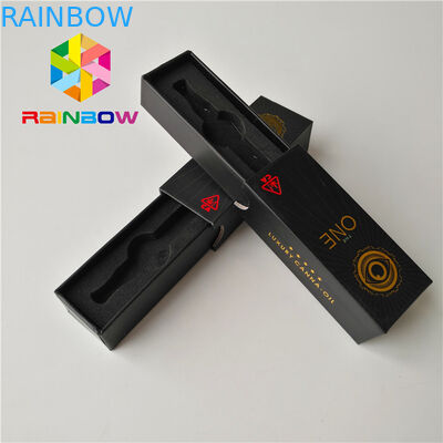 Customized Design Cbd Vape Cartridge Mylar Bags Packaging Matte Surface Finish