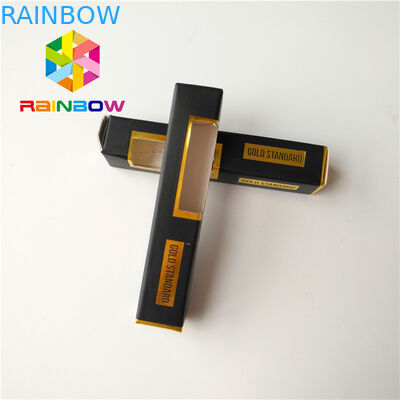 Customized Design Cbd Vape Cartridge Mylar Bags Packaging Matte Surface Finish