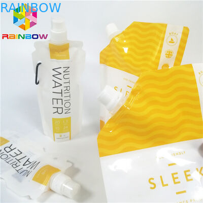 Liquid Drink Juice Spout Pouch Packaging Laminated Leak Proof For Beverage