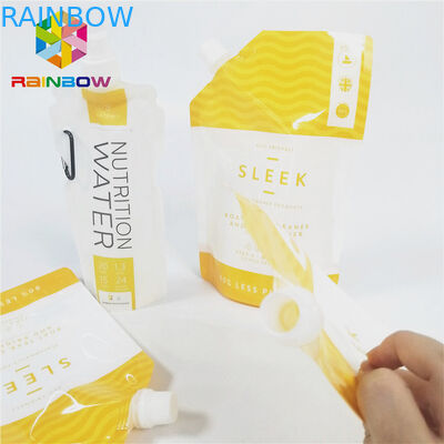 Liquid Drink Juice Spout Pouch Packaging Laminated Leak Proof For Beverage
