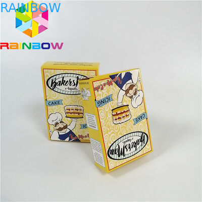 Eco-friendly custom printed white cardboard packaging box kraft paper butter chips/food cookies/gift foldable display pa
