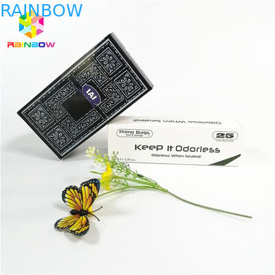 Full color customized logo UV craft paper boxes with hang hole bottle gift cosmetics packing box