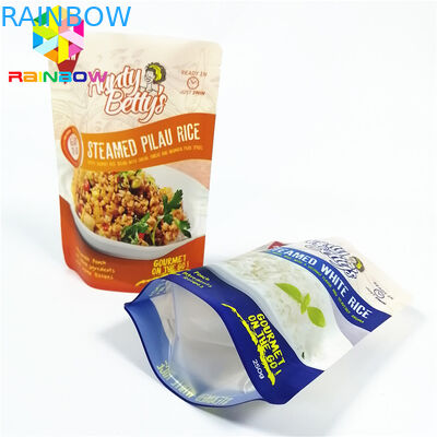 Frozen Food Plastic Pouches Packaging Stand Up Nylon Vacuum Retort Storage