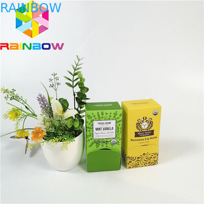 Customized eye cream skin care packaging cosmetic box white paper vegetable oil emulsion packaging foldable display box