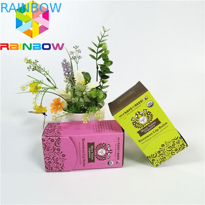 Customized eye cream skin care packaging cosmetic box white paper vegetable oil emulsion packaging foldable display box