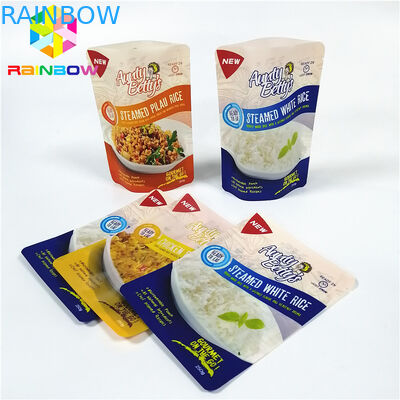 Fleixble Cooking Bag Stand Up Pouch Packaging Vacuum Sealer Customized Size