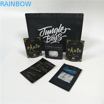 Resealable Plastic Bags Candy Gummy Bear Packaging Cbd Weed Hemp 7g 28g