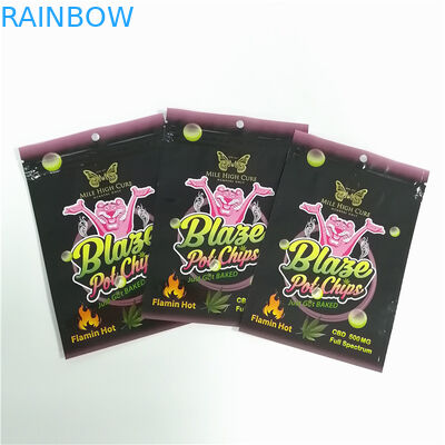 Matte Finished k Plastic Bags Laminated Stand Up Zipper Banana Chips Packaging