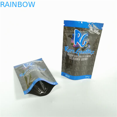 OEM Smell Proof k Aluminum Foil Bags Cbd Weed Seeds Packaging Pouch CYMK Color