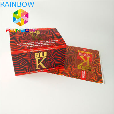 CMYK Color Packaging Paper Box Advertising E Liquid Cardboard Counter Top Display