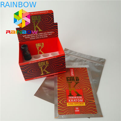 CMYK Color Packaging Paper Box Advertising E Liquid Cardboard Counter Top Display
