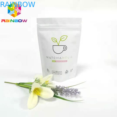 Aluminum Foil Resealable Packaging Bags Glossy Printing Plastic Zip Lock