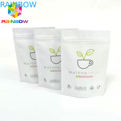 Aluminum Foil Resealable Packaging Bags Glossy Printing Plastic Zip Lock