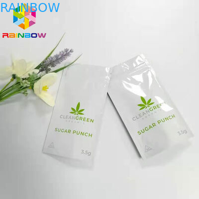 Aluminum Foil Resealable Packaging Bags Glossy Printing Plastic Zip Lock
