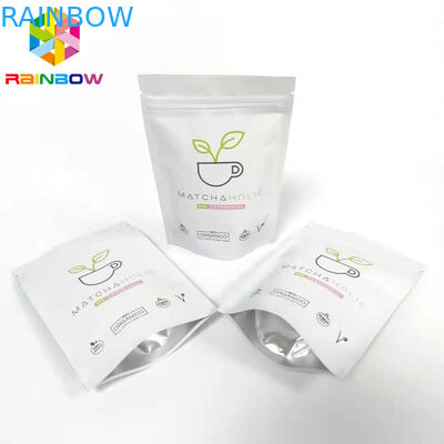 Aluminum Foil Resealable Packaging Bags Glossy Printing Plastic Zip Lock