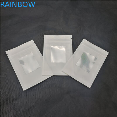 Gravure Printing Cosmetic Packaging Bag Charm Necklace Jewellery Pouches Customized