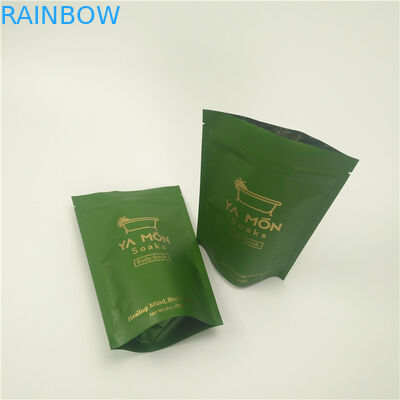 Aluminum Foil Bottom Gusset Bags Leak Proof Logo Printing k Packaging