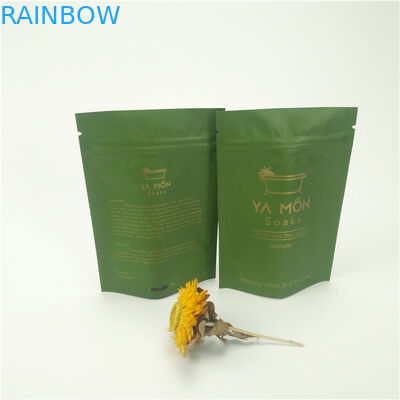 Aluminum Foil Bottom Gusset Bags Leak Proof Logo Printing k Packaging