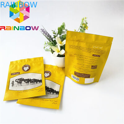 Dry Fruit Mike Powder Candy Foil Pouch Packaging Heat Seal Zip Lock Gravure Printing