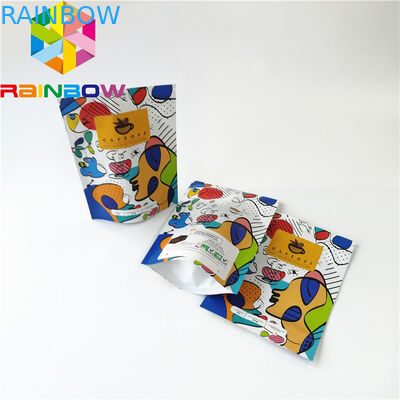 Dry Fruit Mike Powder Candy Foil Pouch Packaging Heat Seal Zip Lock Gravure Printing