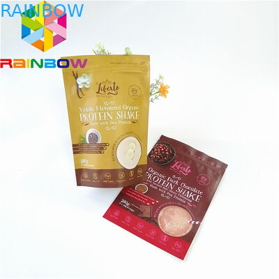 Dry Fruit Mike Powder Candy Foil Pouch Packaging Heat Seal Zip Lock Gravure Printing