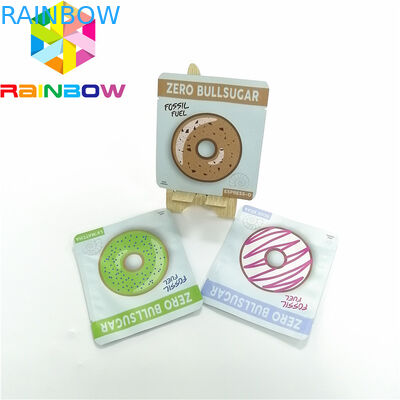 Moisture Proof Stand Up Pouch Packaging Ice Cream Cookies Decorated Sugarart Bags