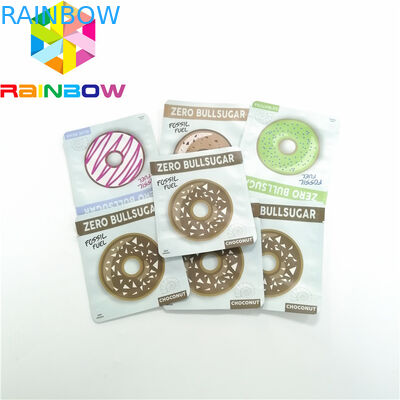 Moisture Proof Stand Up Pouch Packaging Ice Cream Cookies Decorated Sugarart Bags