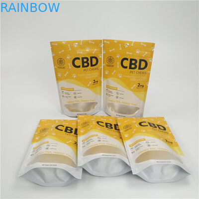 Smell Proof Herbal Incense Packaging Bag Childproof Zipper Top Small Size